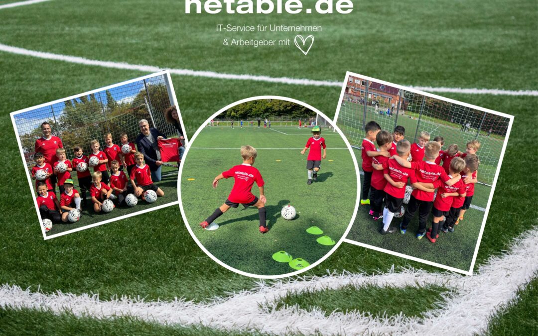 Neue Shirts für die kleinen Fussballer des GKSC Hürth