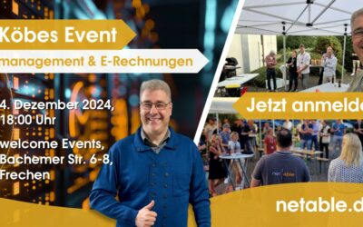 6. Köbes Event – Zeitmanagement & E-Rechnungen