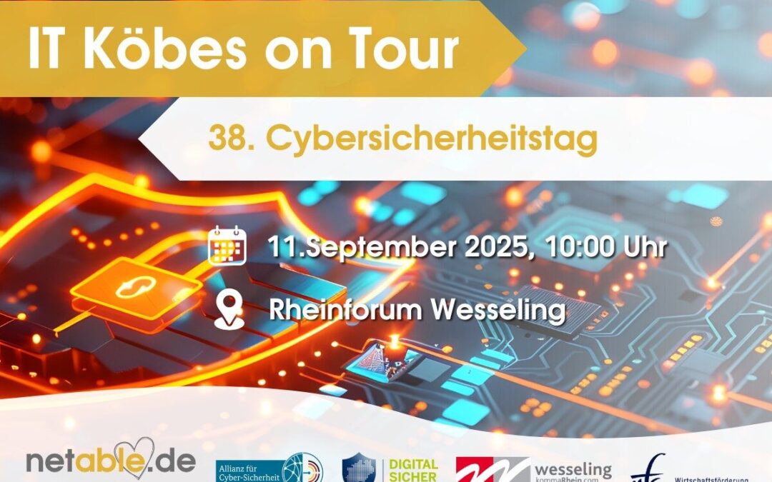 IT Köbes on tour: 38. Cybersicherheitstag Wesseling
