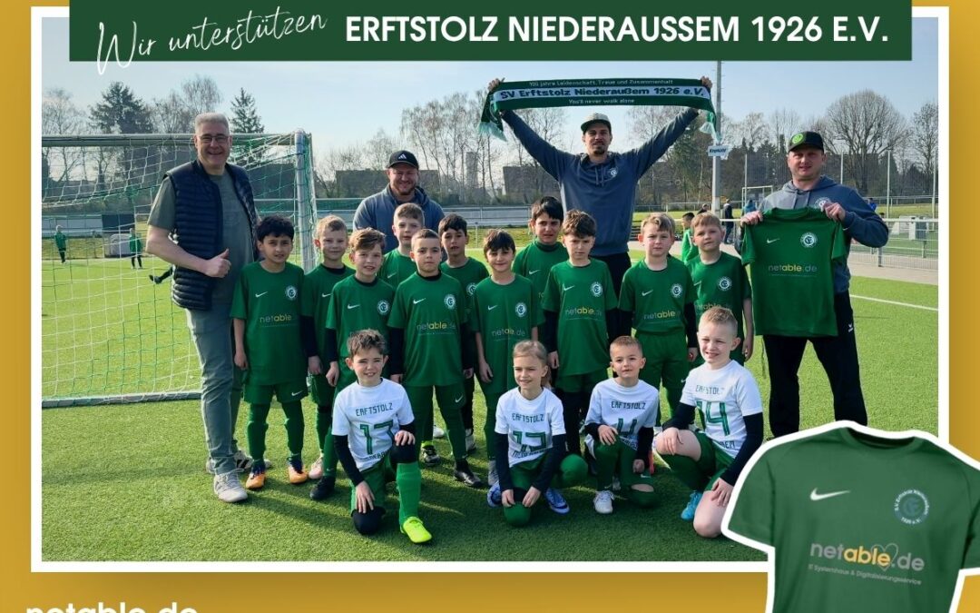 Gemeinsam stark: Wir unterstützen die Jugend von Erftstolz Niederaussem 1926 e.V.